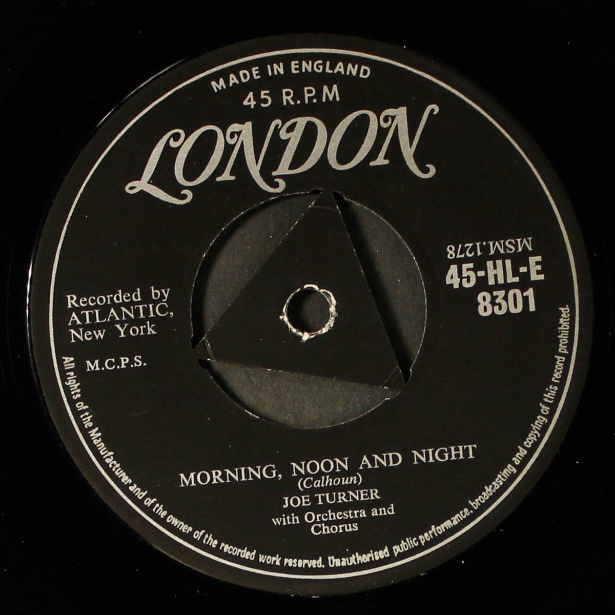 corrine corrina / morning, noon and night by JOE TURNER