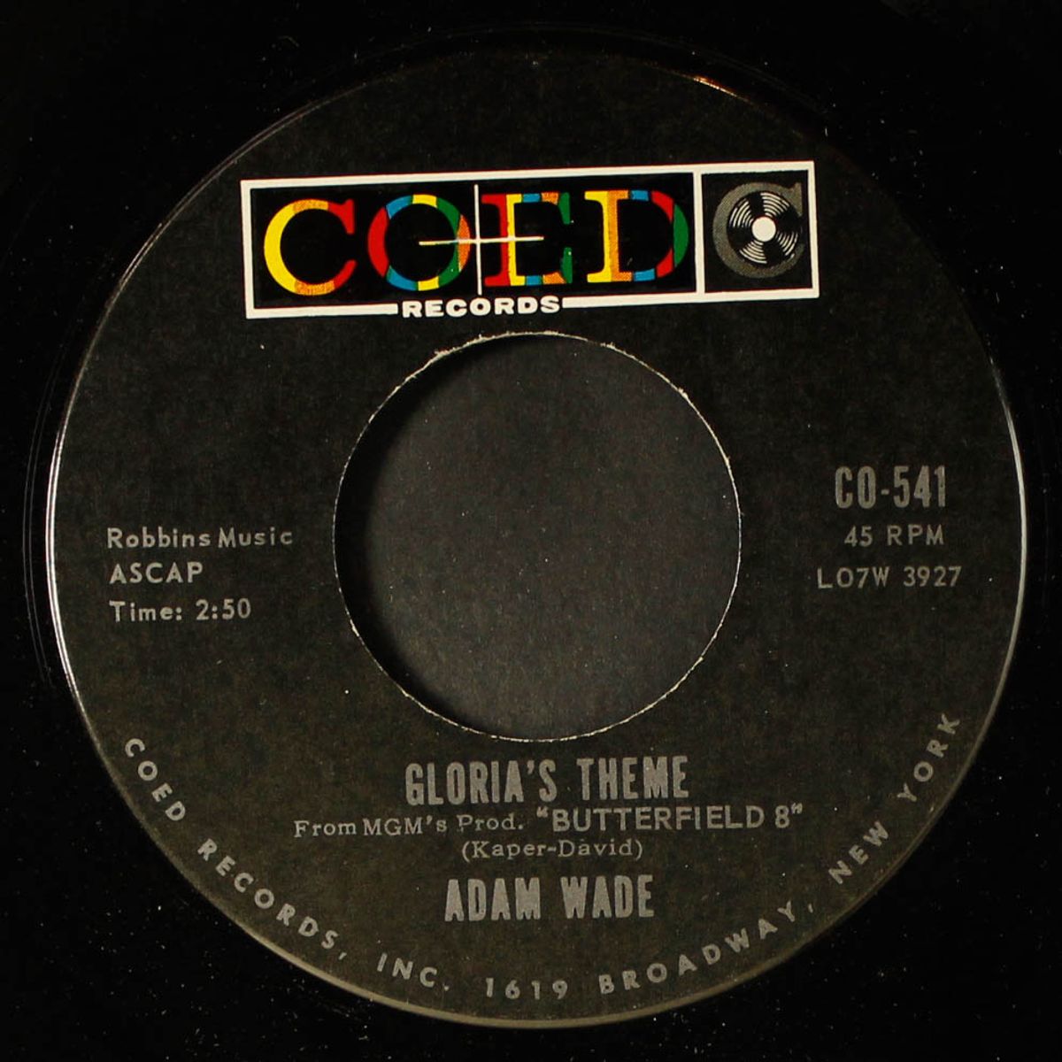 gloria's theme / dreamy by ADAM WADE