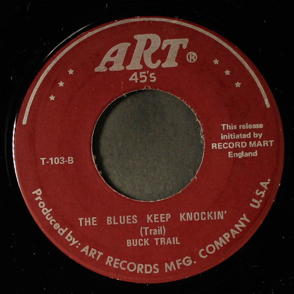 the knocked out joint on mars / the blues keep knockin' by BUCK TRAIL
