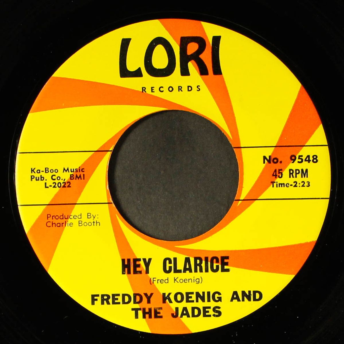 hey, clarice! / one last tear drop by FREDDY KOENIG & JADES