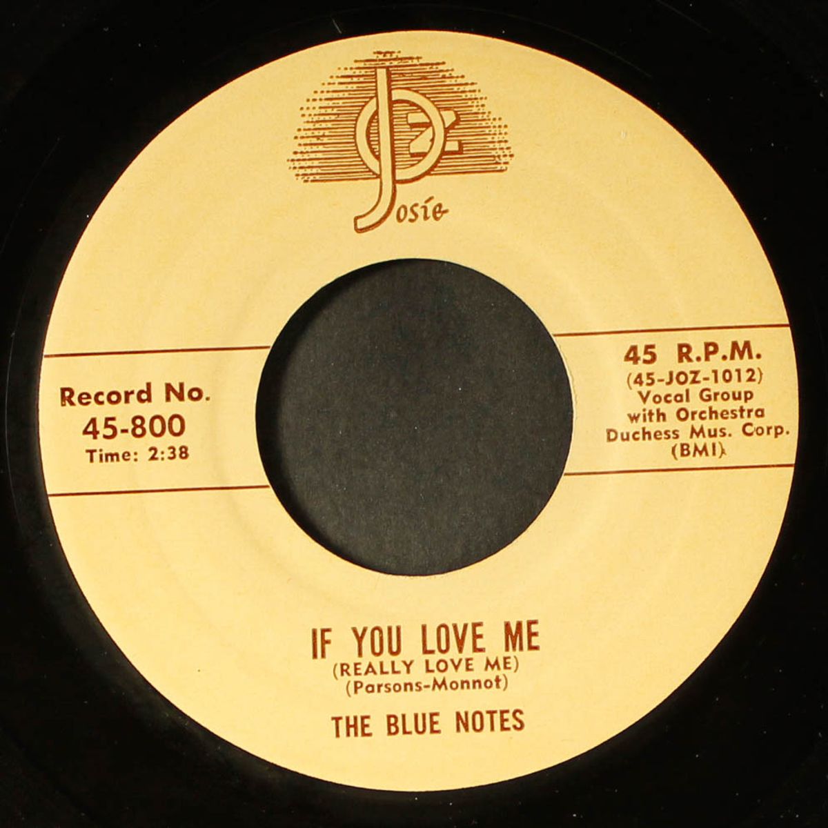 if you love me / there's something in your eyes, eloise by BLUE NOTES