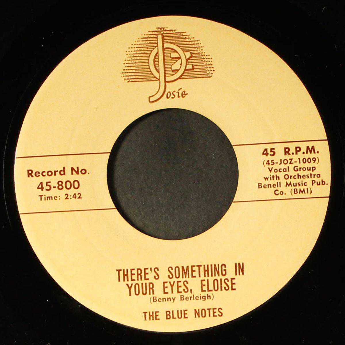 if you love me / there's something in your eyes, eloise by BLUE NOTES