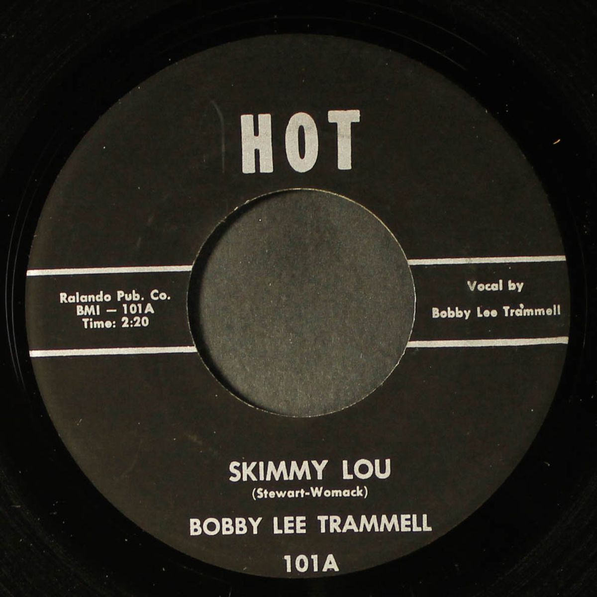 skimmy lou / you make me feel so fine by BOBBY LEE TRAMMELL