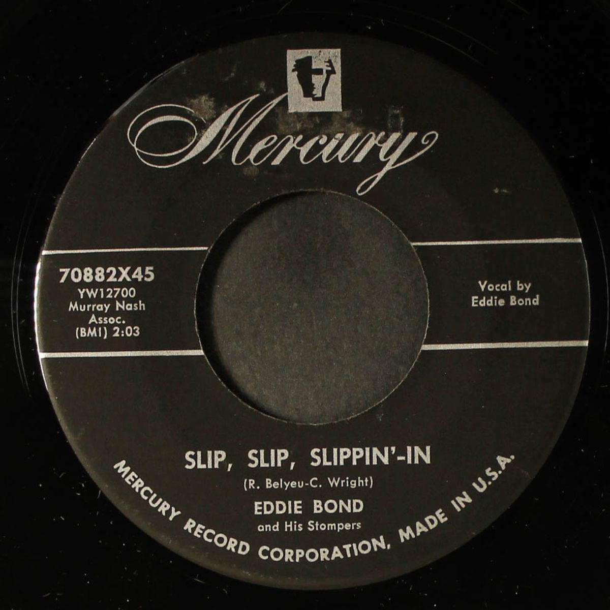 slip, slip, slippin'-in / flip, flop mama by EDDIE BOND & STOMPERS
