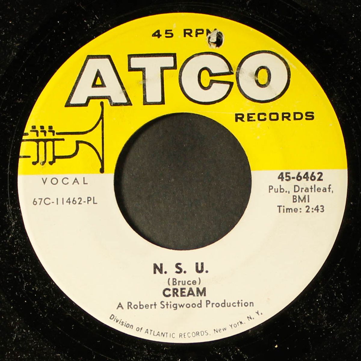 i feel free / n.s.u. by CREAM