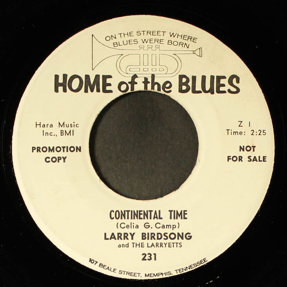 little school girl / continental time by LARRY BIRDSONG & LARRYETTS