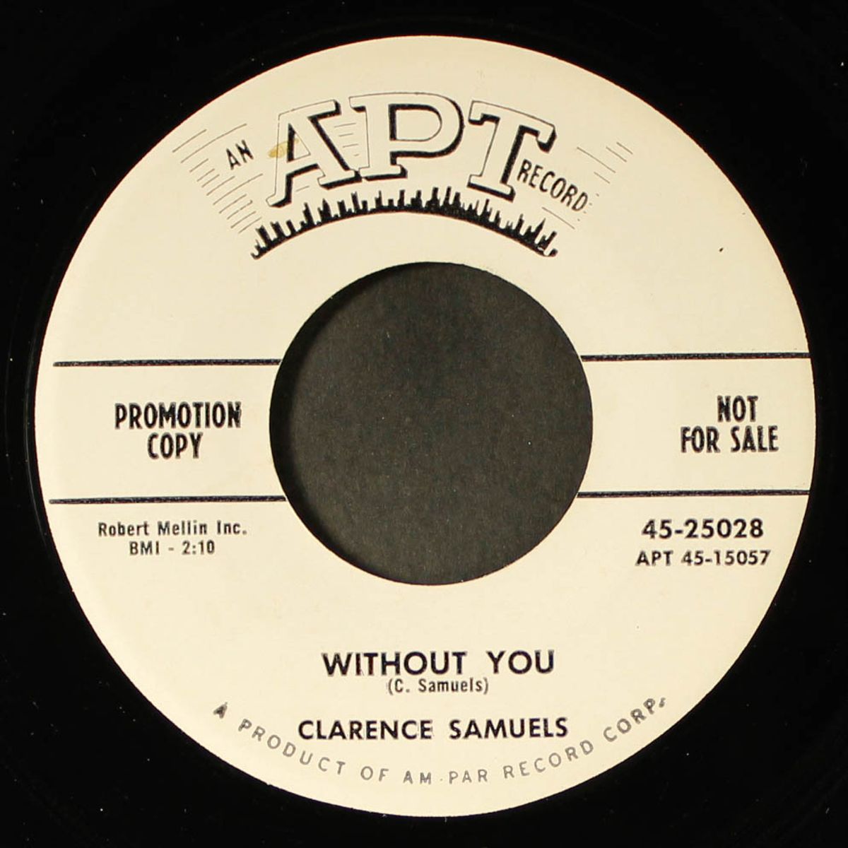 we're goin' to the hop / without you by CLARENCE SAMUELS
