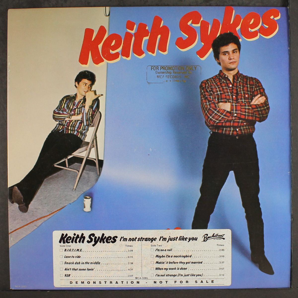 i'm not strange i'm just like you by KEITH SYKES