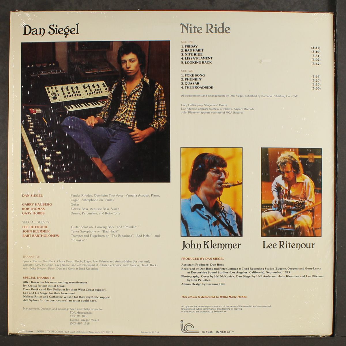 nite ride by DAN SIEGEL