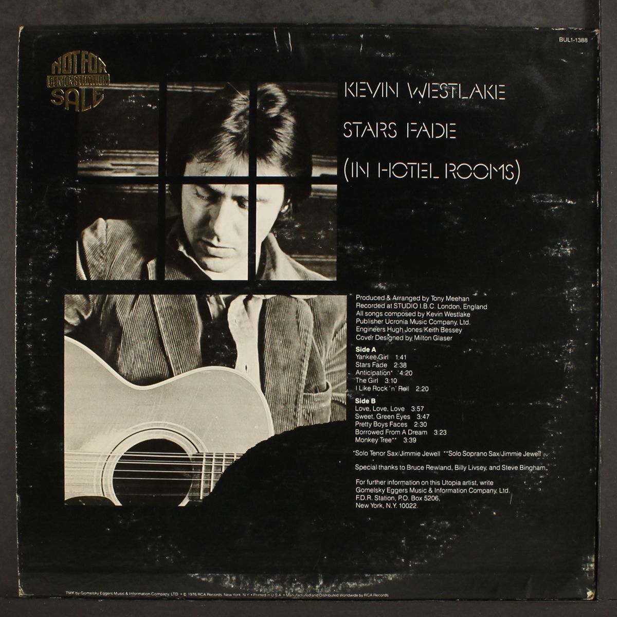 stars fade (in hotel rooms) by KEVIN WESTLAKE