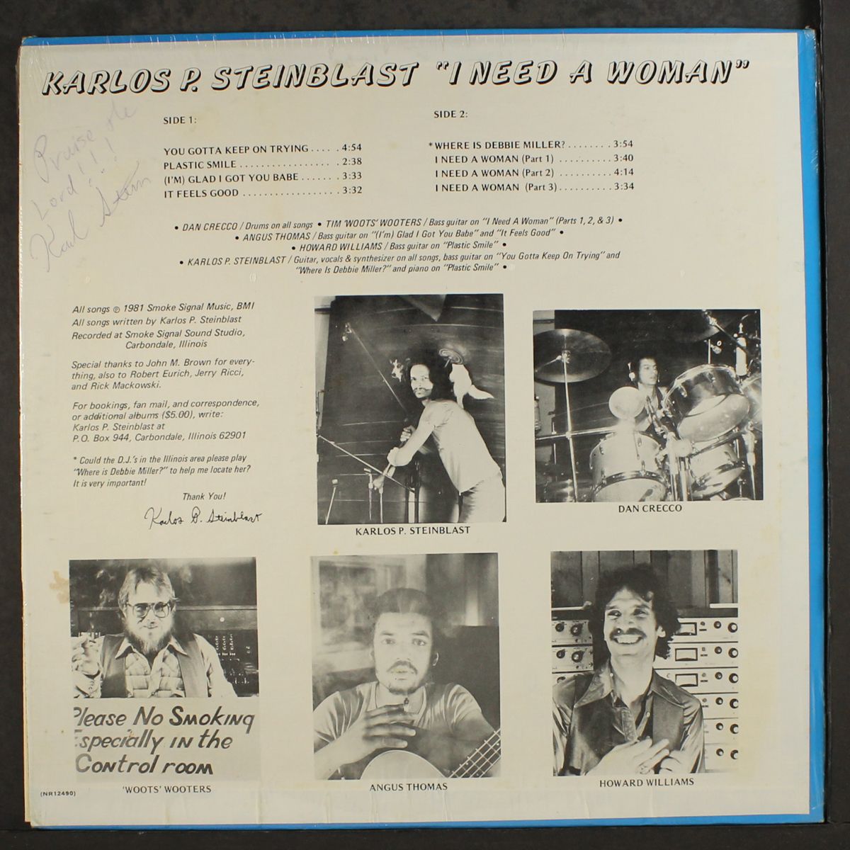 i need a woman by KARLOS P. STEINBLAST