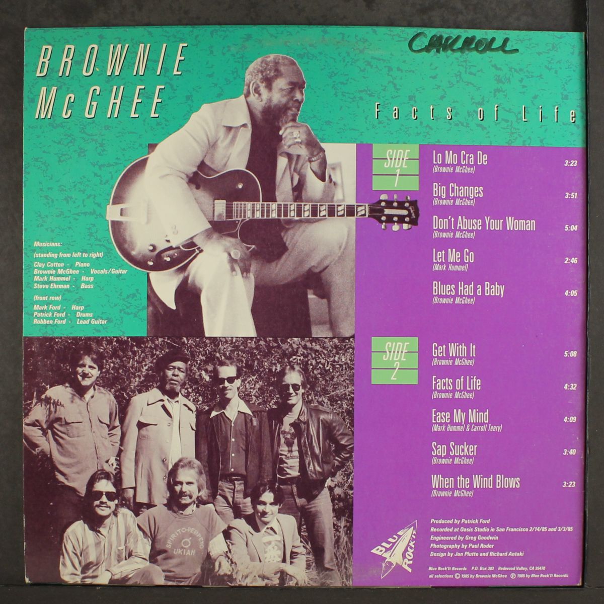 facts of life by BROWNIE MCGHEE