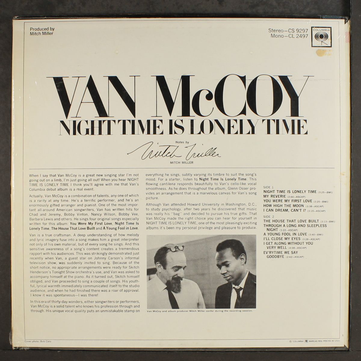 night time is lonely time by VAN MCCOY