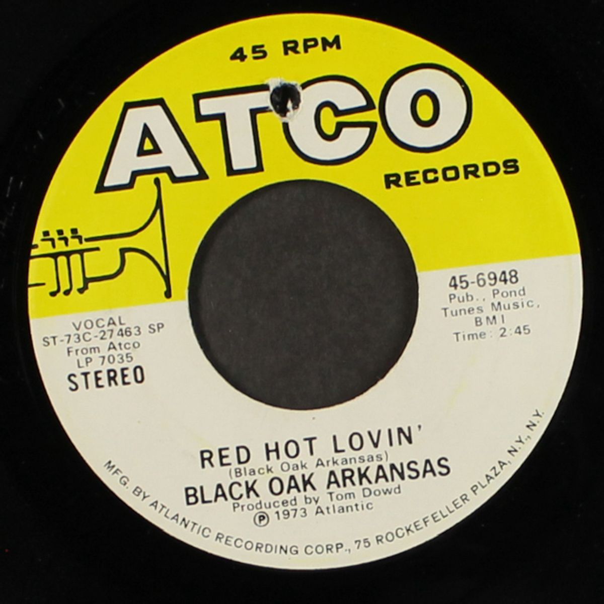 jim dandy / red hot lovin' by BLACK OAK ARKANSAS