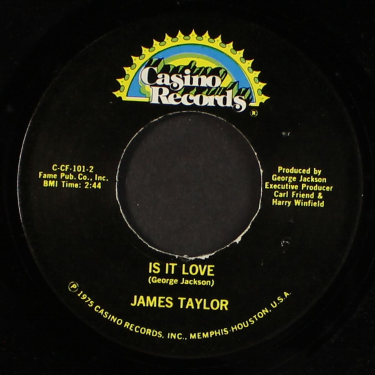 you can't run away from love / is it love by JAMES TAYLOR