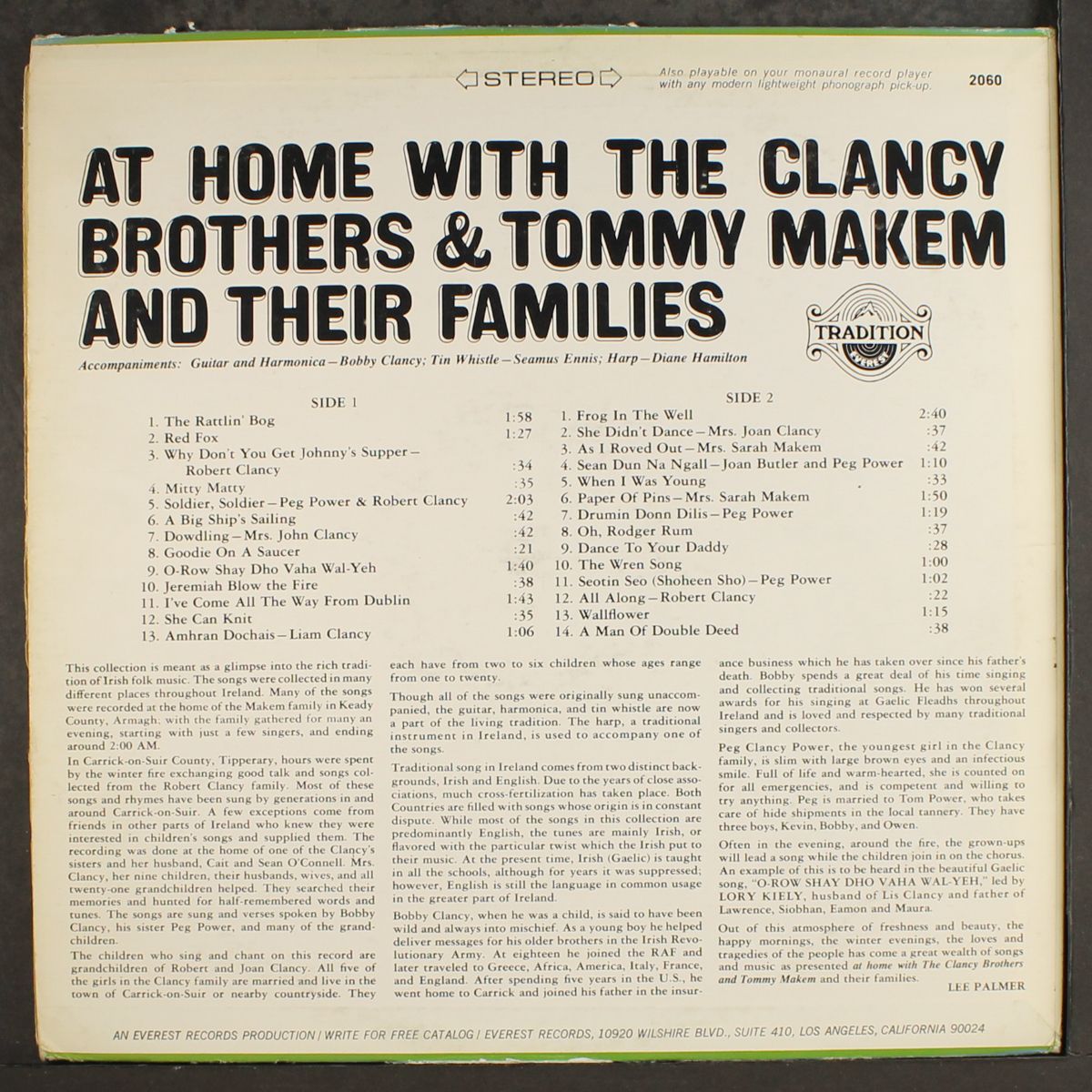 at home with by CLANCY BROTHERS & TOMMY MAKEM