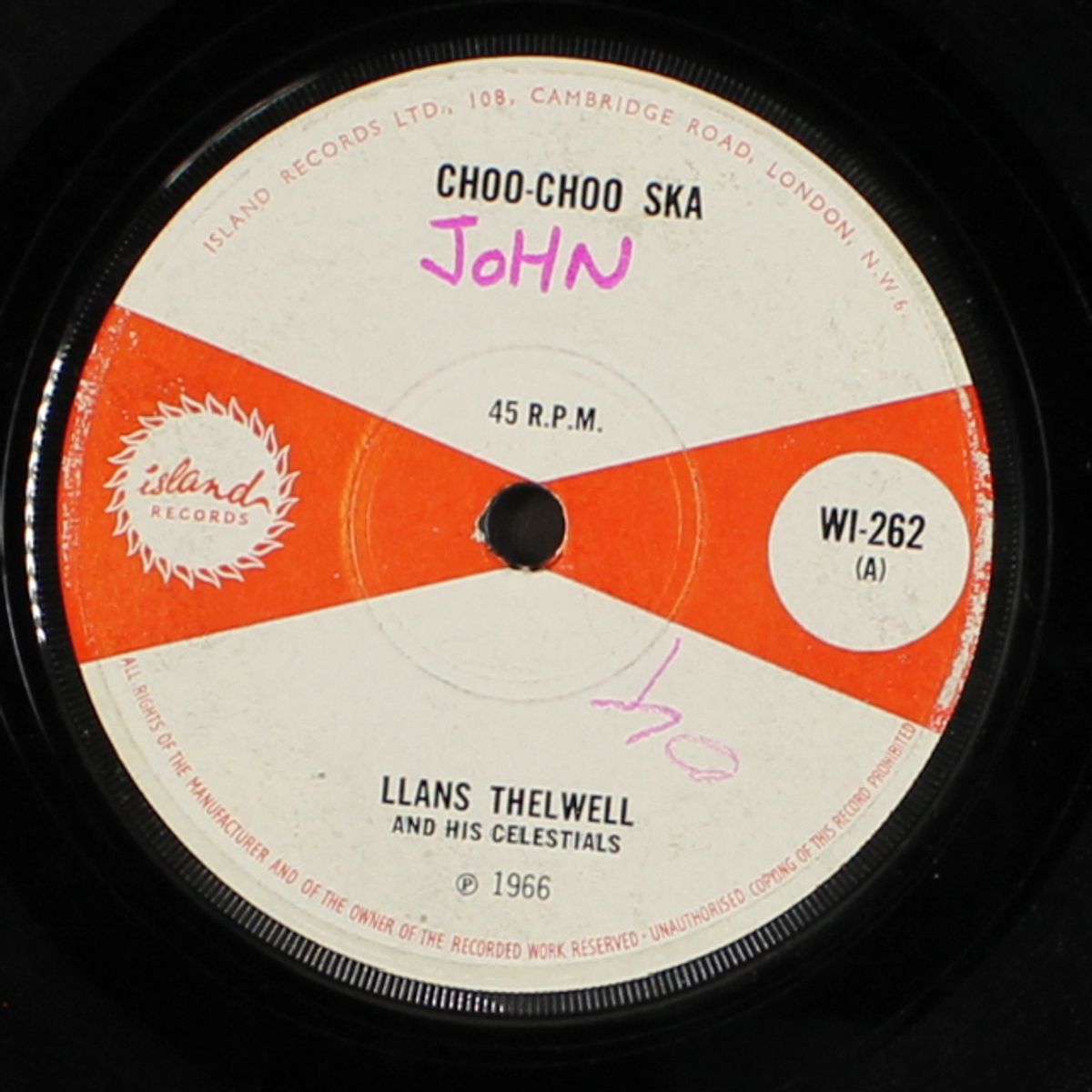 choo-choo ska / lonely night by LANS THELWELL