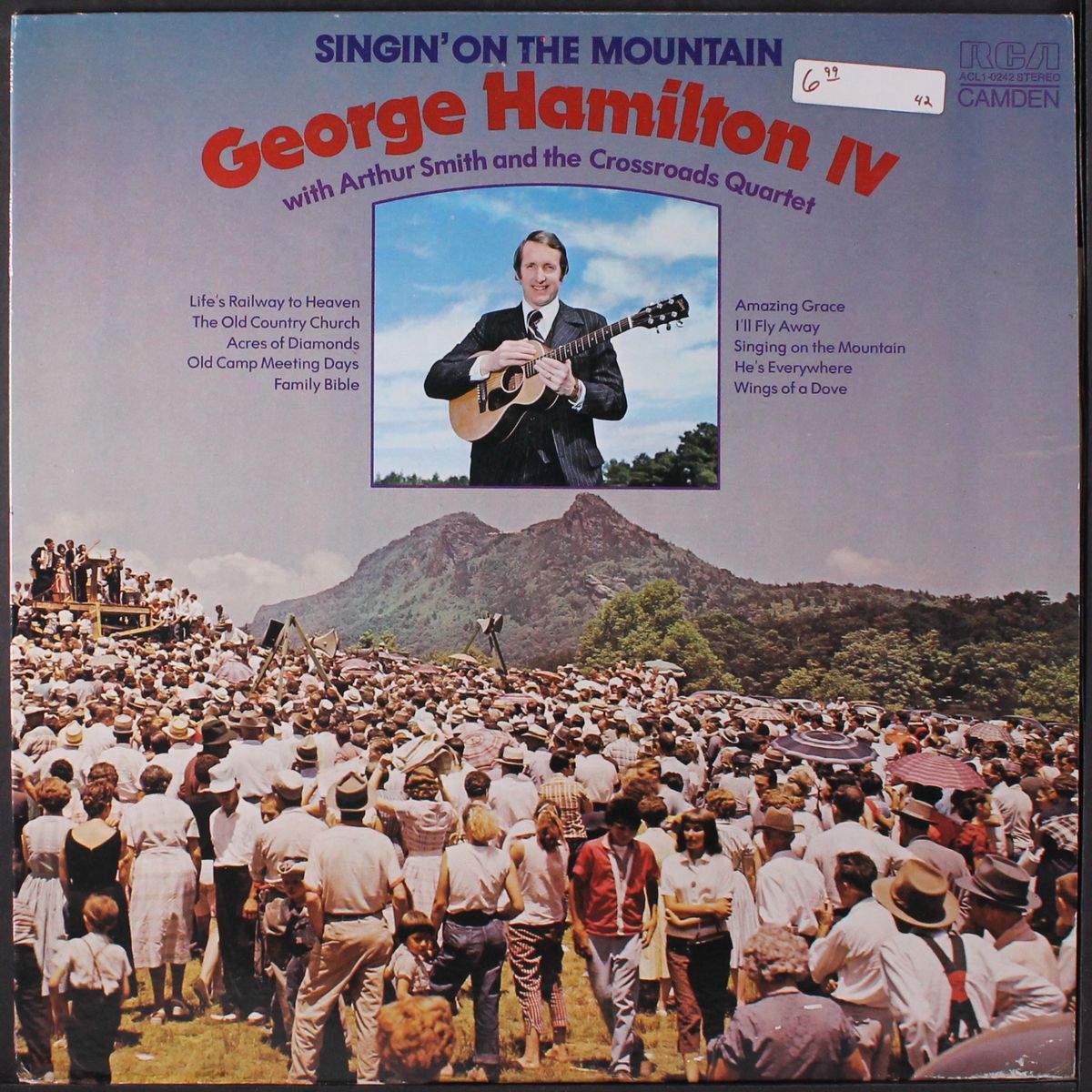 singin' on the mountain by GEORGE HAMILTON IV