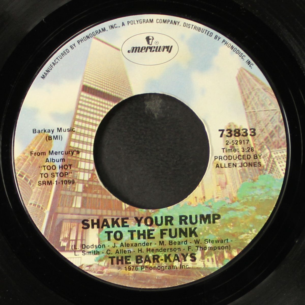 shake your rump to the funk / summer of our love by BAR-KAYS