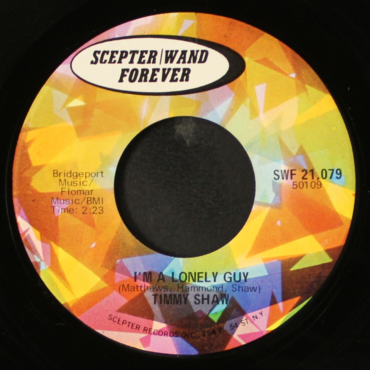 gonna send you back / i'm a lonely guy by TIMMY SHAW
