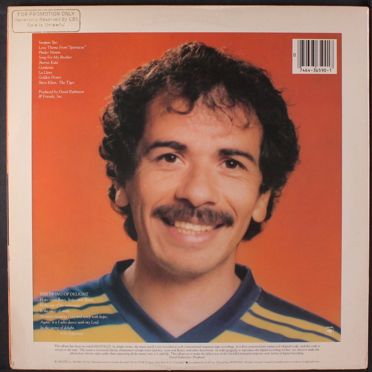 the swing of delight by CARLOS SANTANA