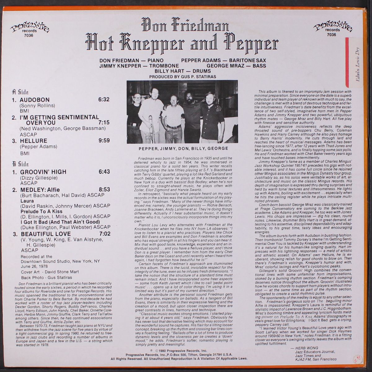 hot knepper & pepper by DON FRIEDMAN