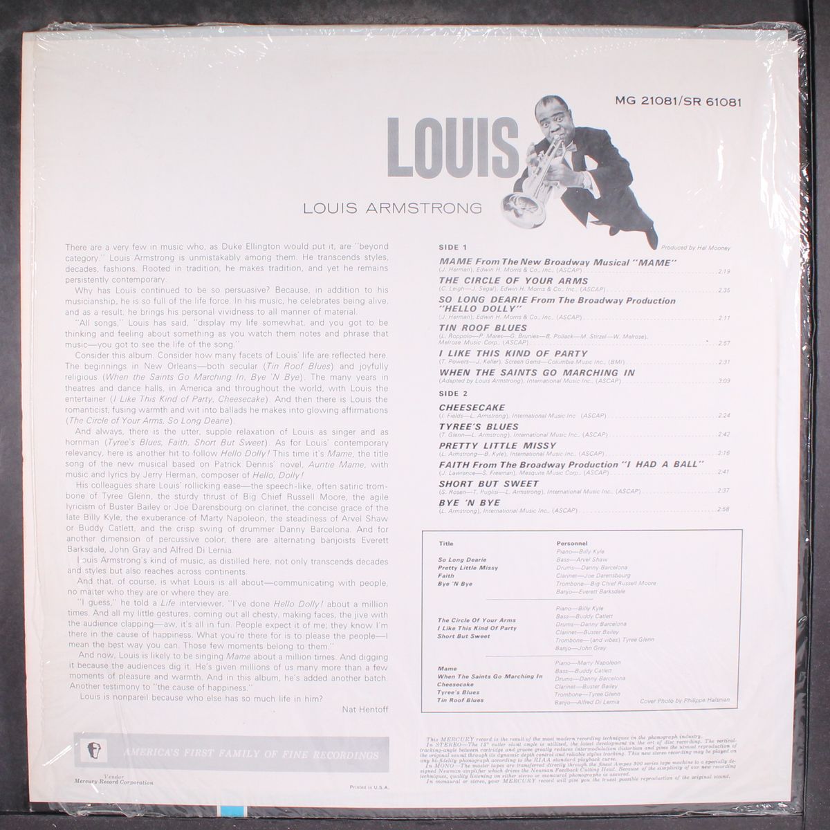 louis by LOUIS ARMSTRONG