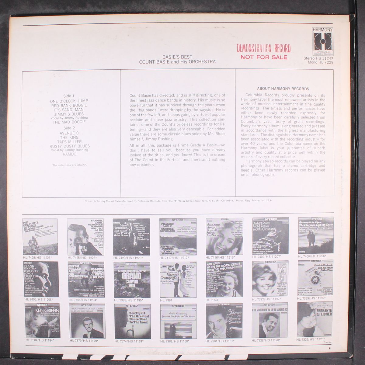 basie's best by COUNT BASIE