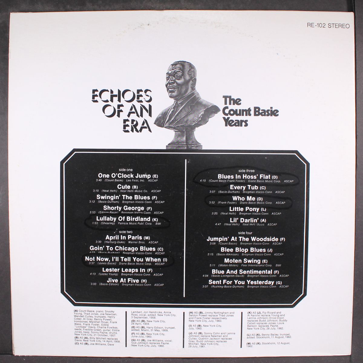 echoes of an era by COUNT BASIE
