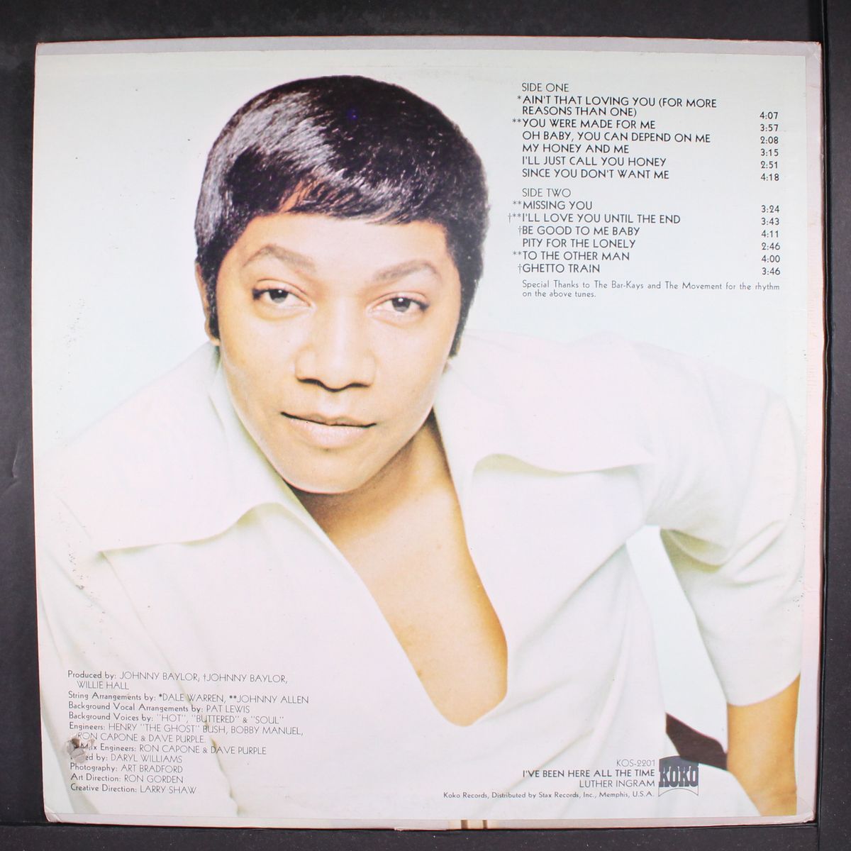 i've been here all the time by LUTHER INGRAM