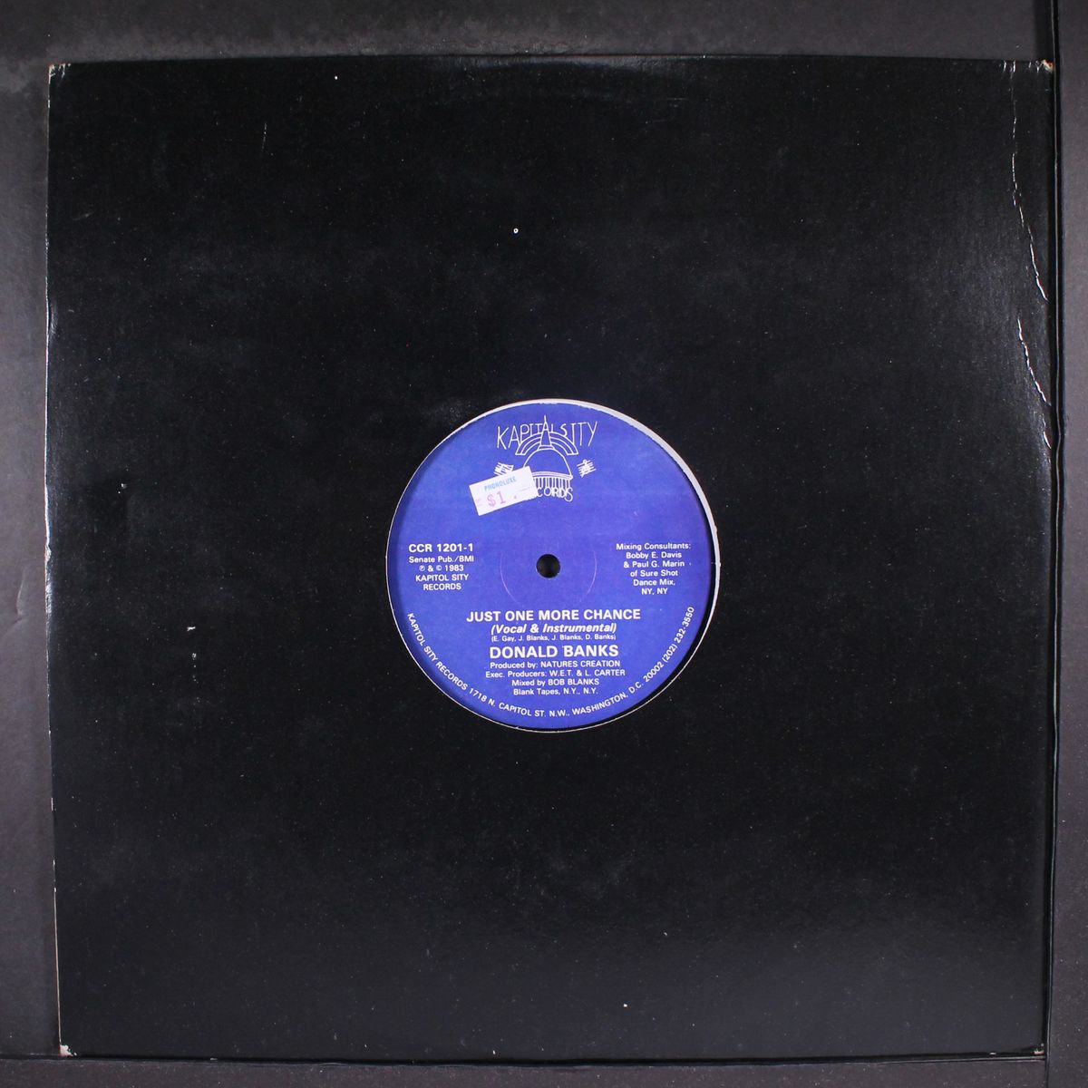 status-quo / just one more chance by DONALD BANKS