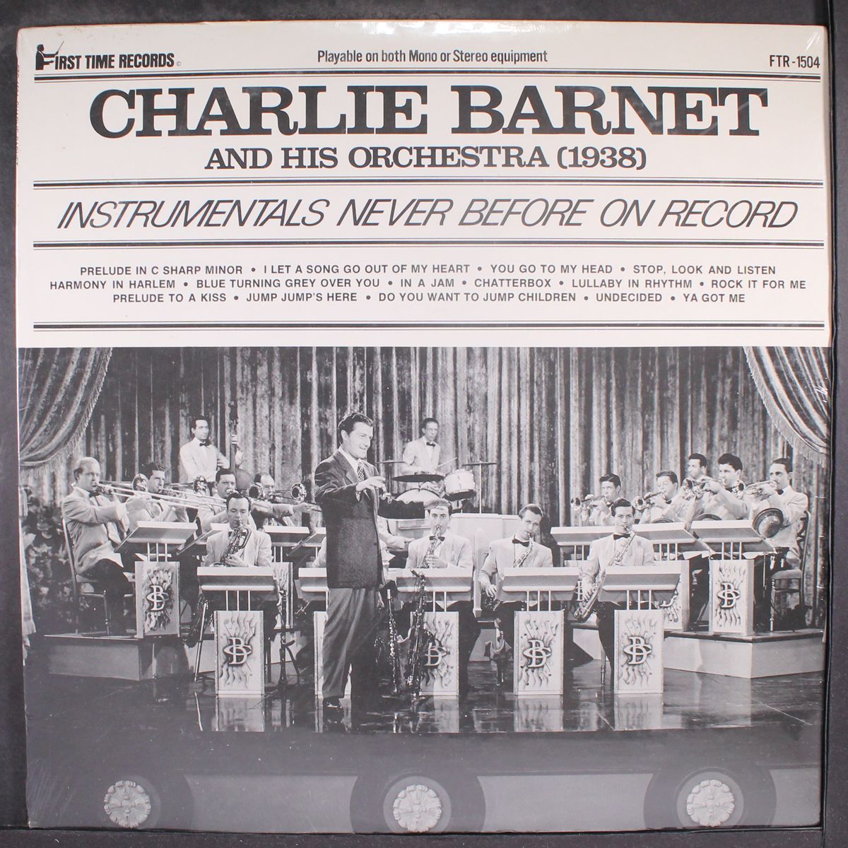 (1938) - instrumentals never before on record by CHARLIE BARNET