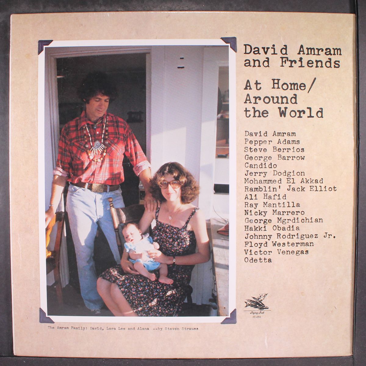 at home / around the world by DAVID AMRAM