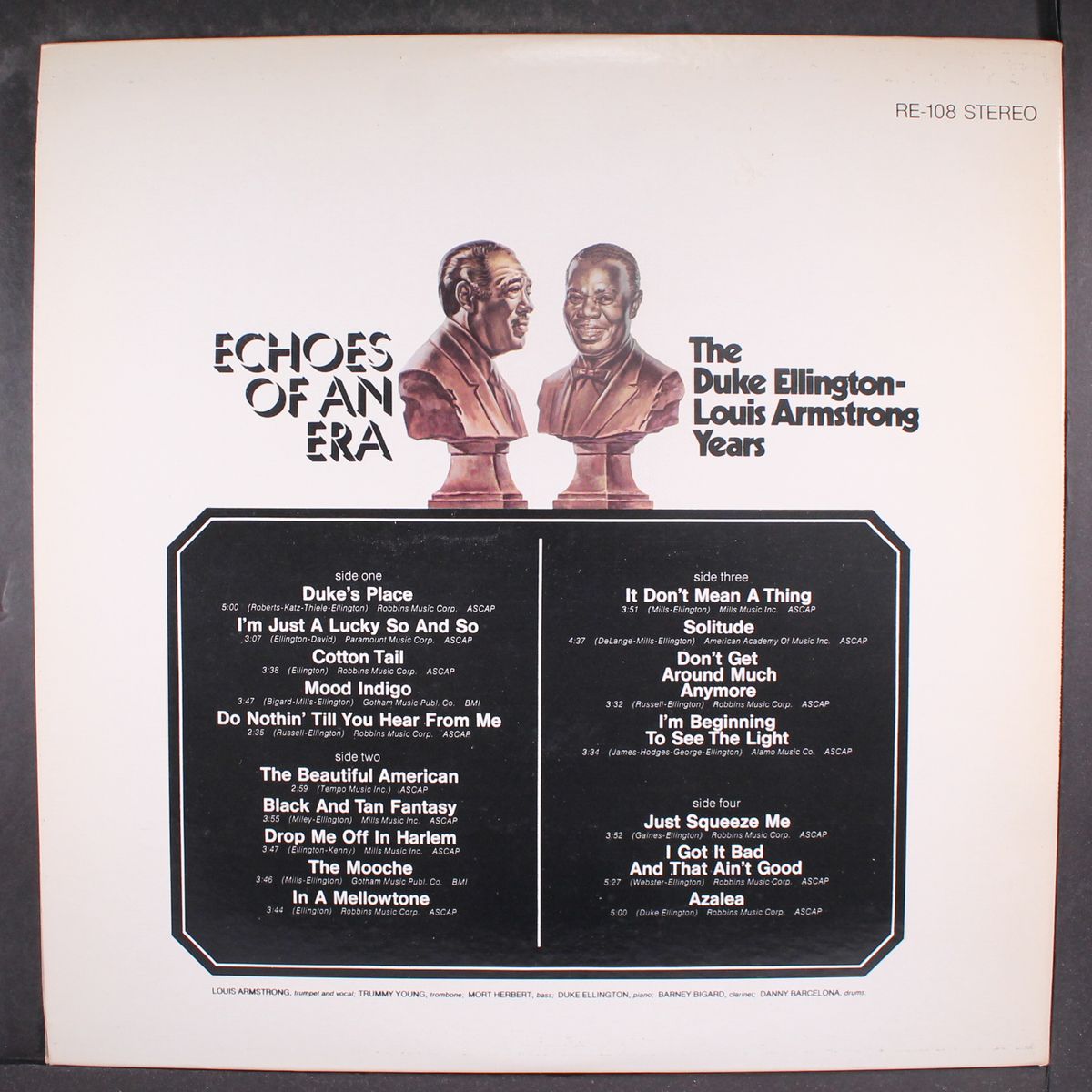 echoes of an era by DUKE ELLINGTON / LOUIS ARMSTRONG