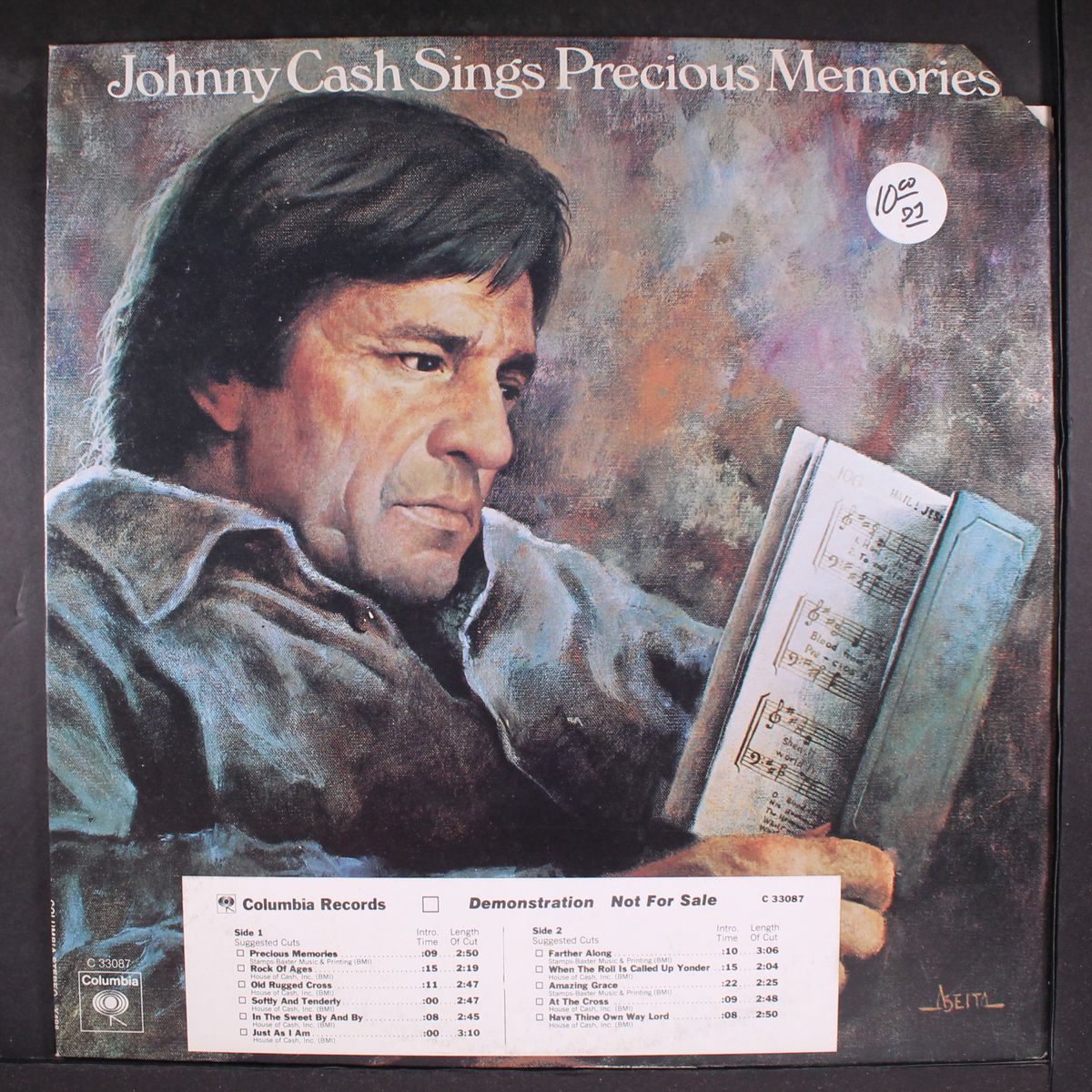 sings precious memories by JOHNNY CASH