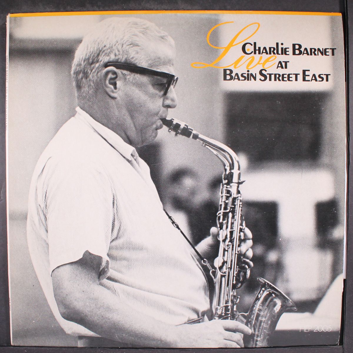 live at basin street east by CHARLIE BARNET