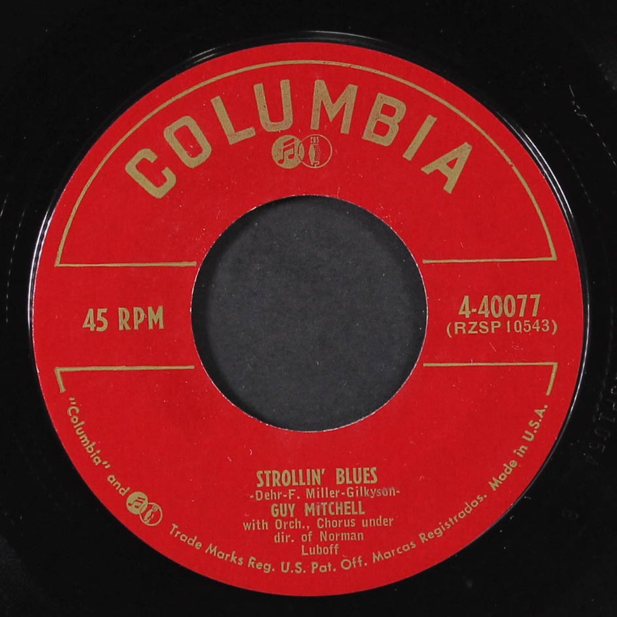 strollin' blues by GUY MITCHELL