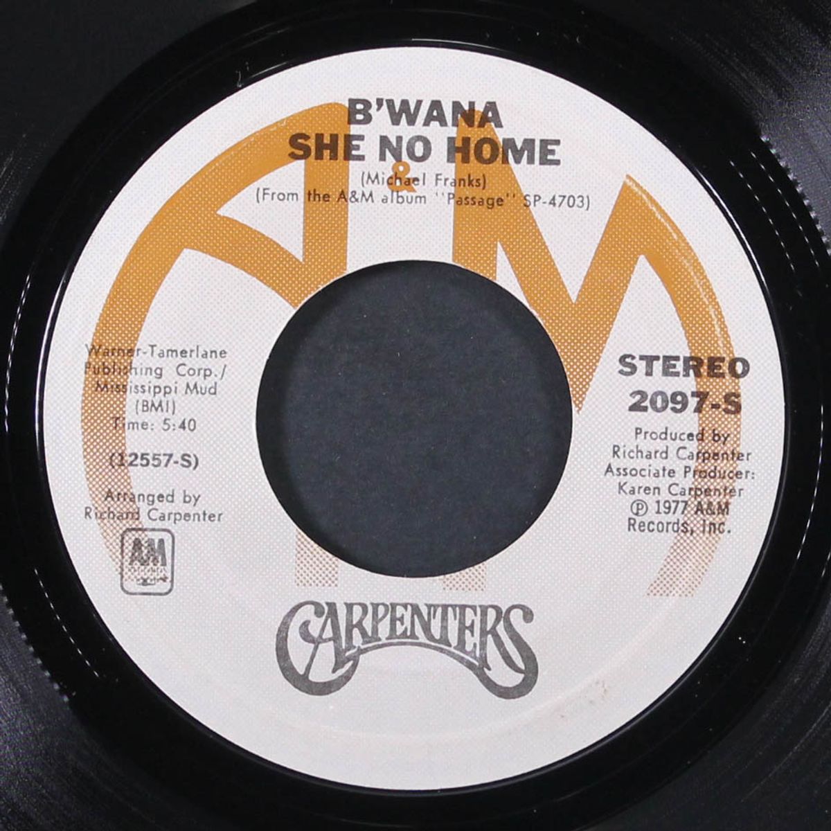 i believe you / b'wana she no home by CARPENTERS