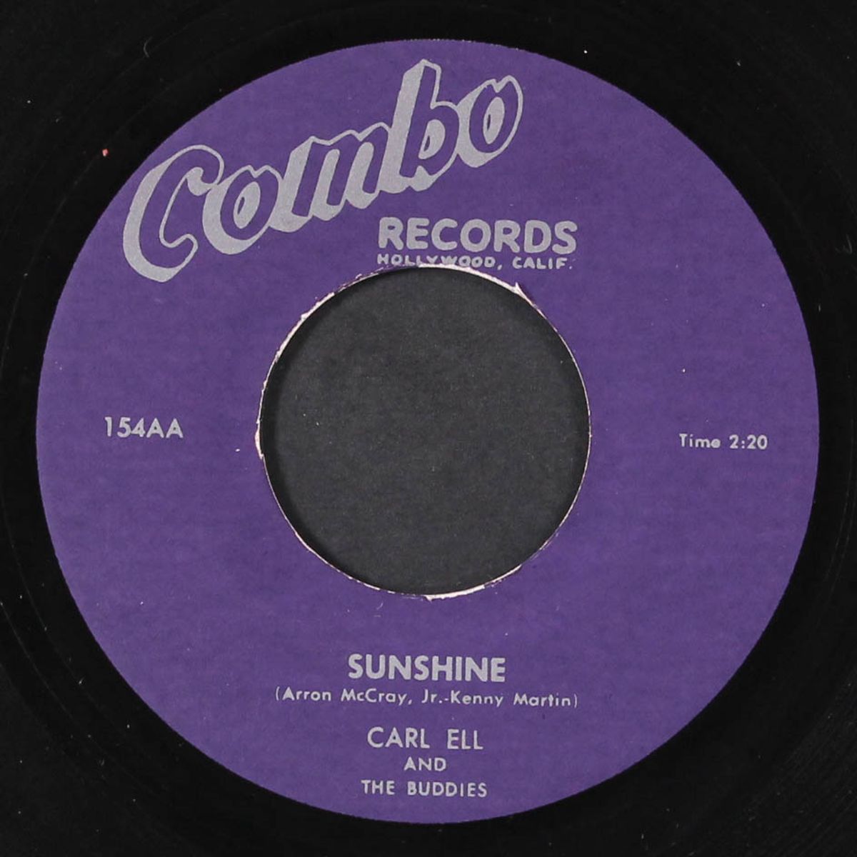 bobby my love / sunshine by CARL ELL & BUDDIES