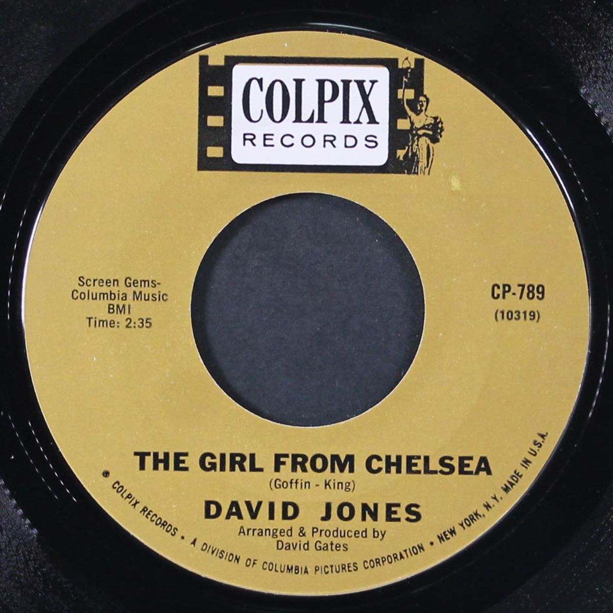 the girl from chelsea by DAVID JONES