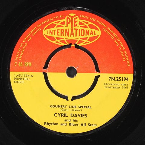 CYRIL DAVIES & HIS RHYTHM BLUES ALL STARS