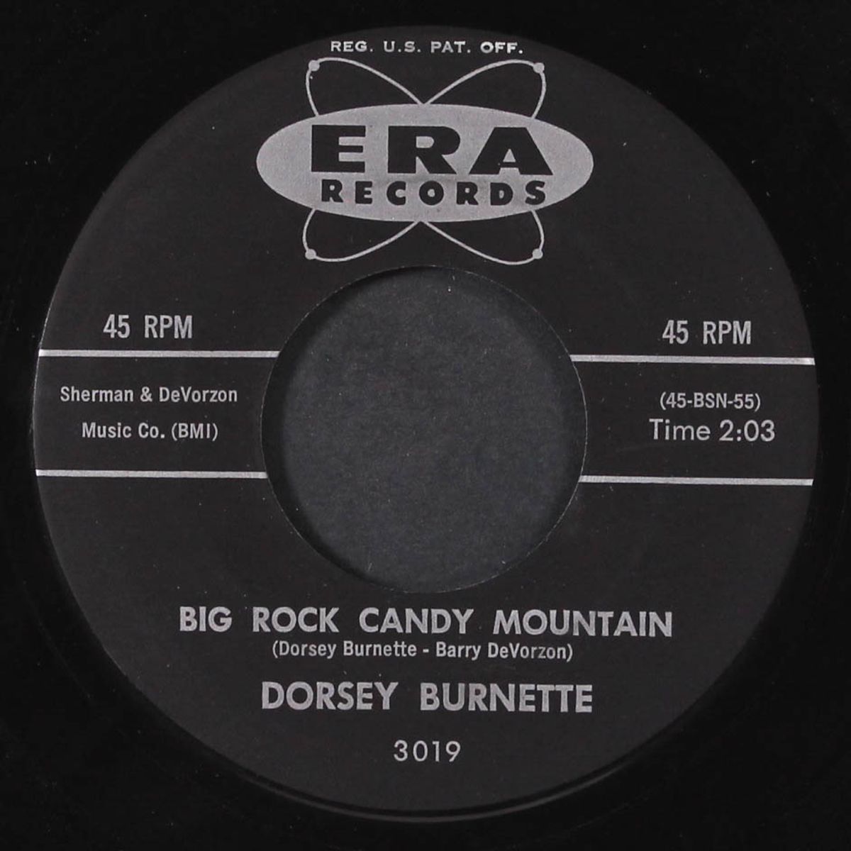 hey little one / big rock candy mountain by DORSEY BURNETTE
