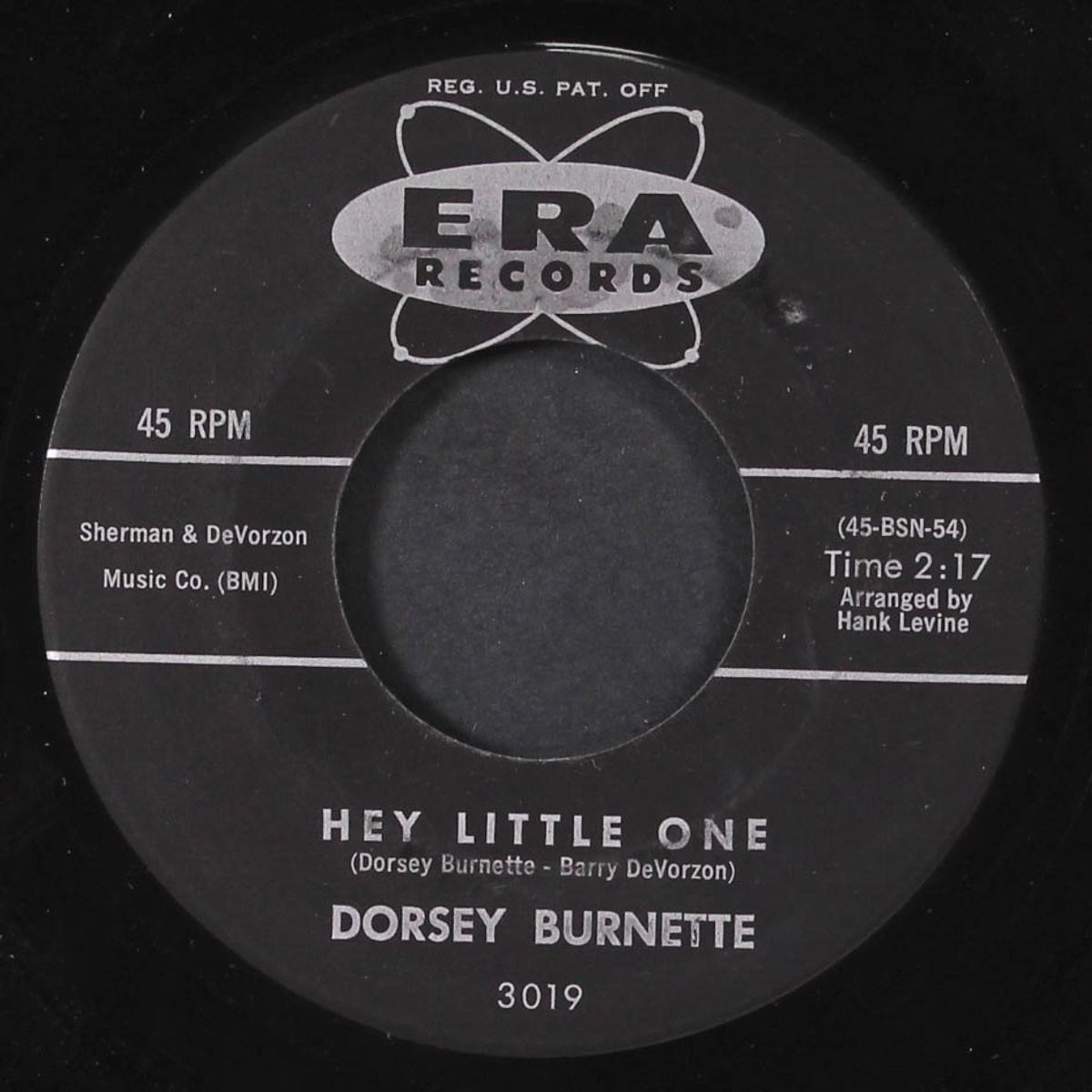 hey little one / big rock candy mountain by DORSEY BURNETTE