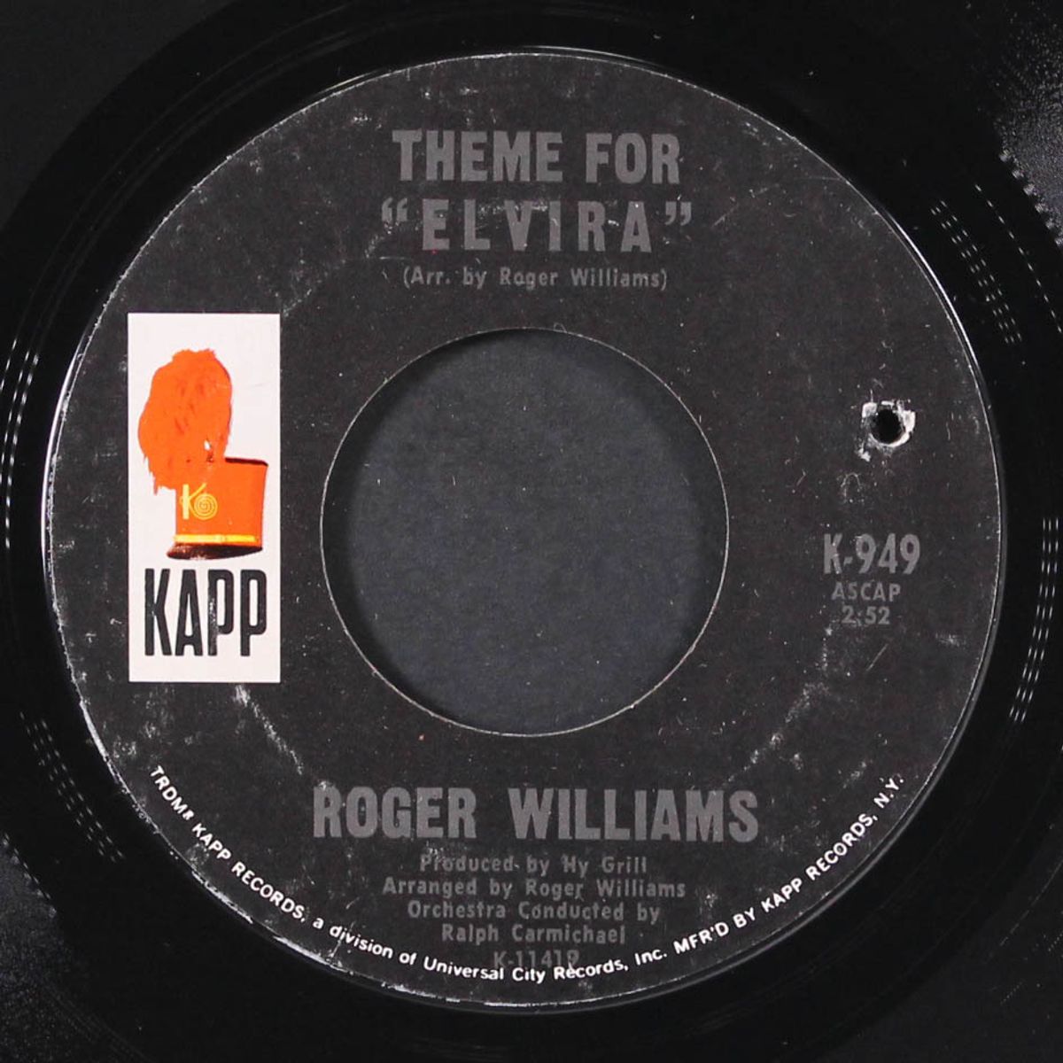 only for lovers / theme for "elvira" by ROGER WILLIAMS