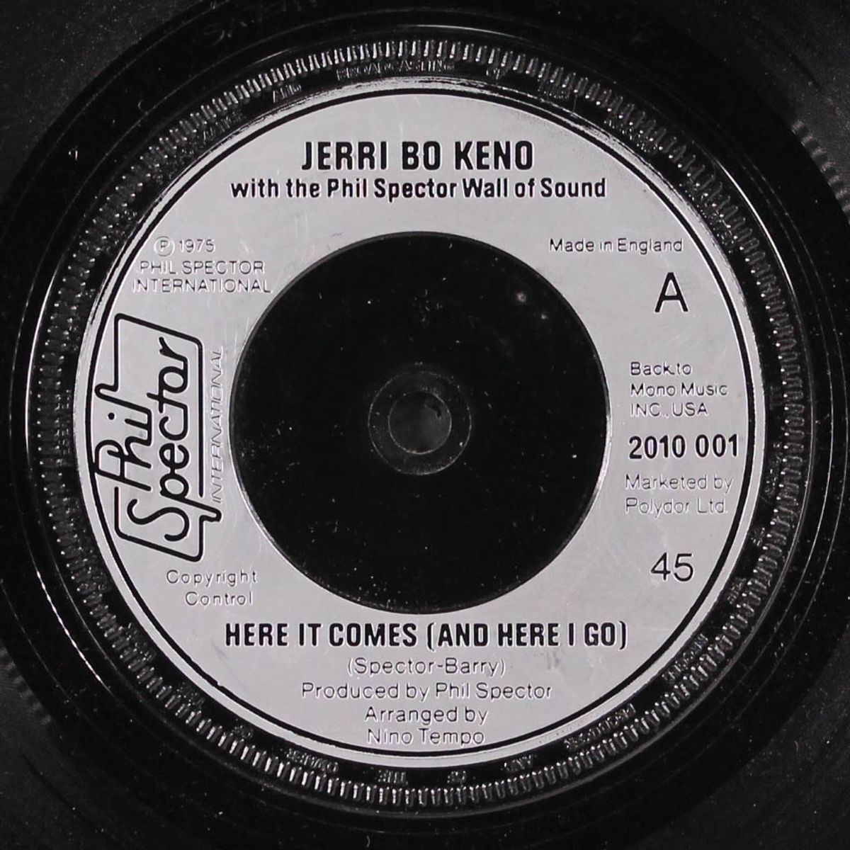 here it comes / i don't know why by JERRI BO KENO