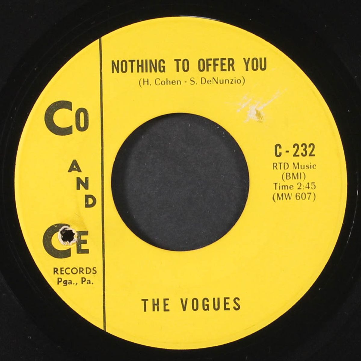 five o'clock world / nothing to offer you by VOGUES