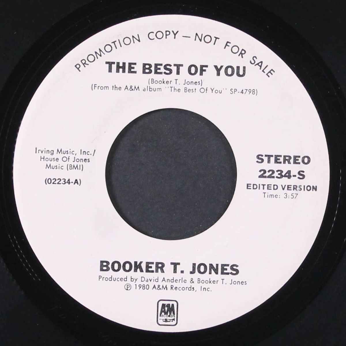 the best of you / mono by BOOKER T. JONES
