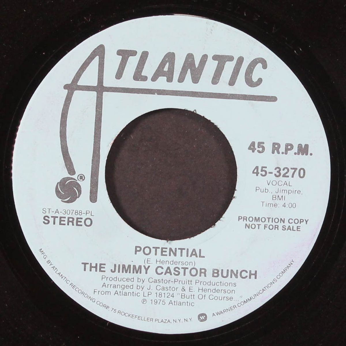 potential / same by JIMMY CASTOR BUNCH