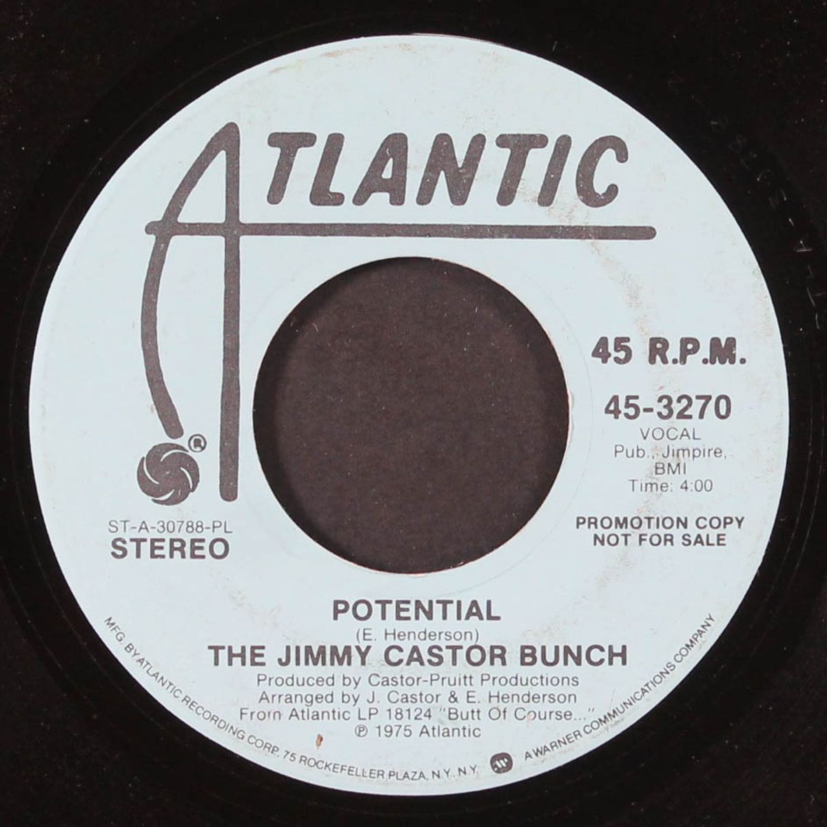 potential / same by JIMMY CASTOR BUNCH