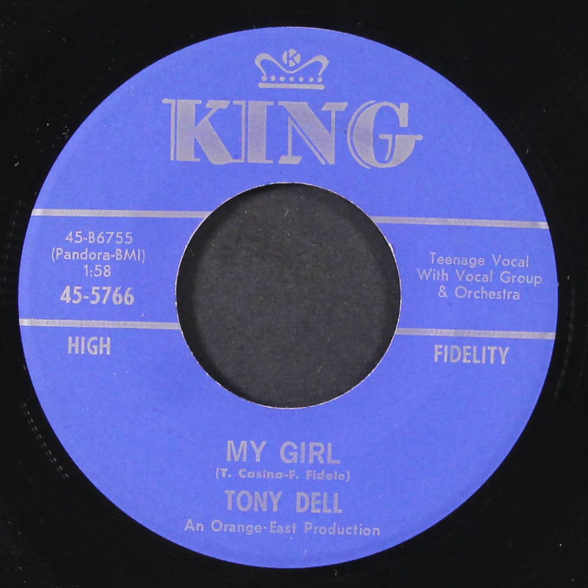 magic wand / my girl by TONY DELL